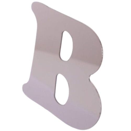 Stainless Steel Letter B - Image 1