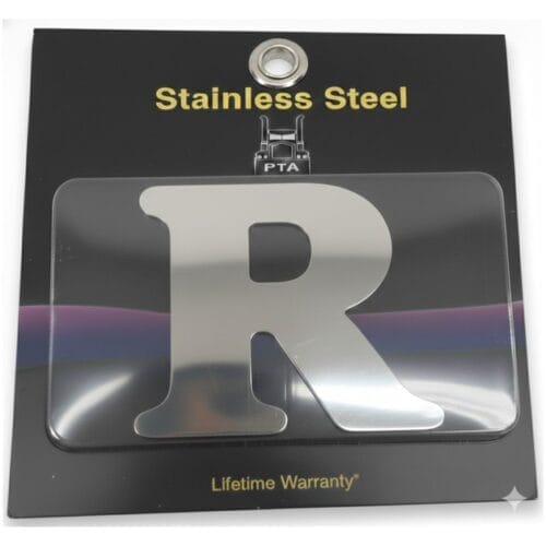 Stainless Steel Letter R - Image 2