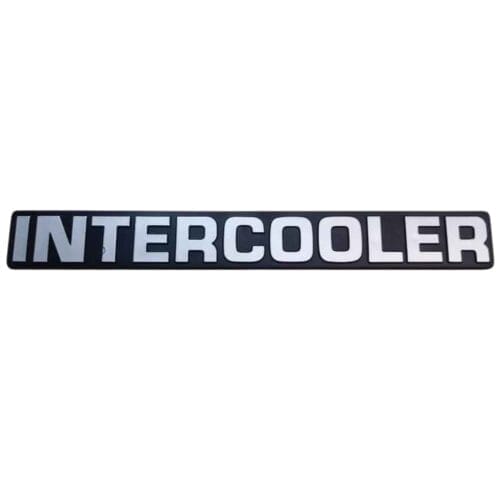 Badge 'INTERCOOLER' To Suit Volvo F10-12, FL7-10